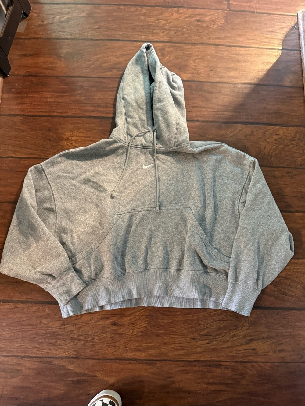 Nike Heather Gray Pullover Hoodie
